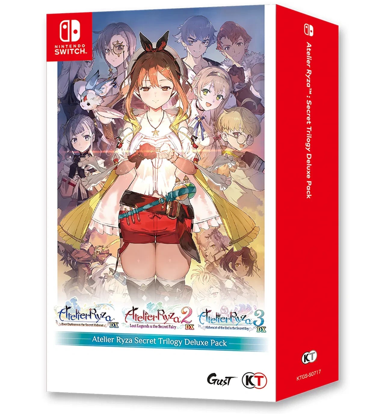 Atelier Ryza Secret Trilogy DX (Multi-Language) Switch New Sealed [2025 RPG]