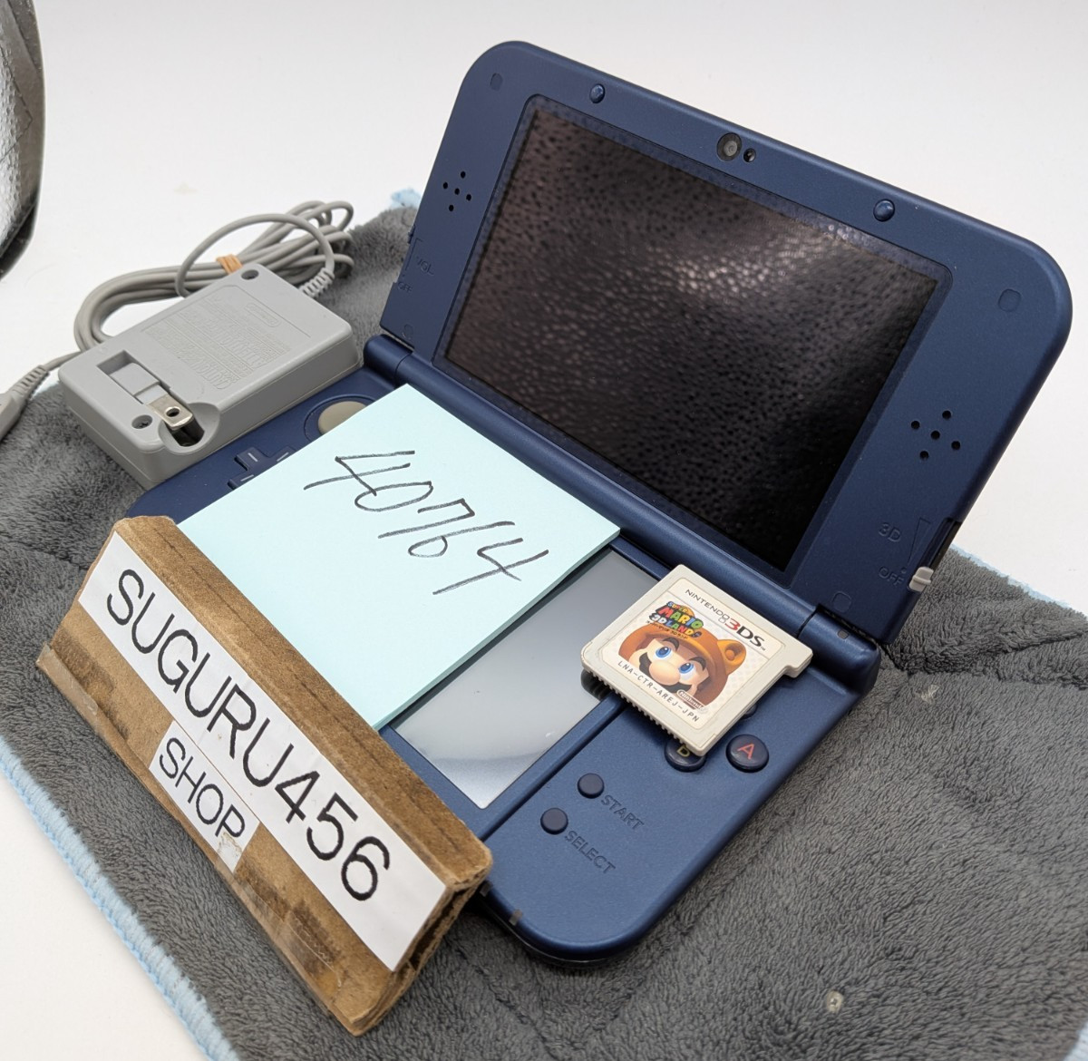 【Excellent5】Nintendo NEW 3DS LL XL Blue Handheld Used Game Console From Japan