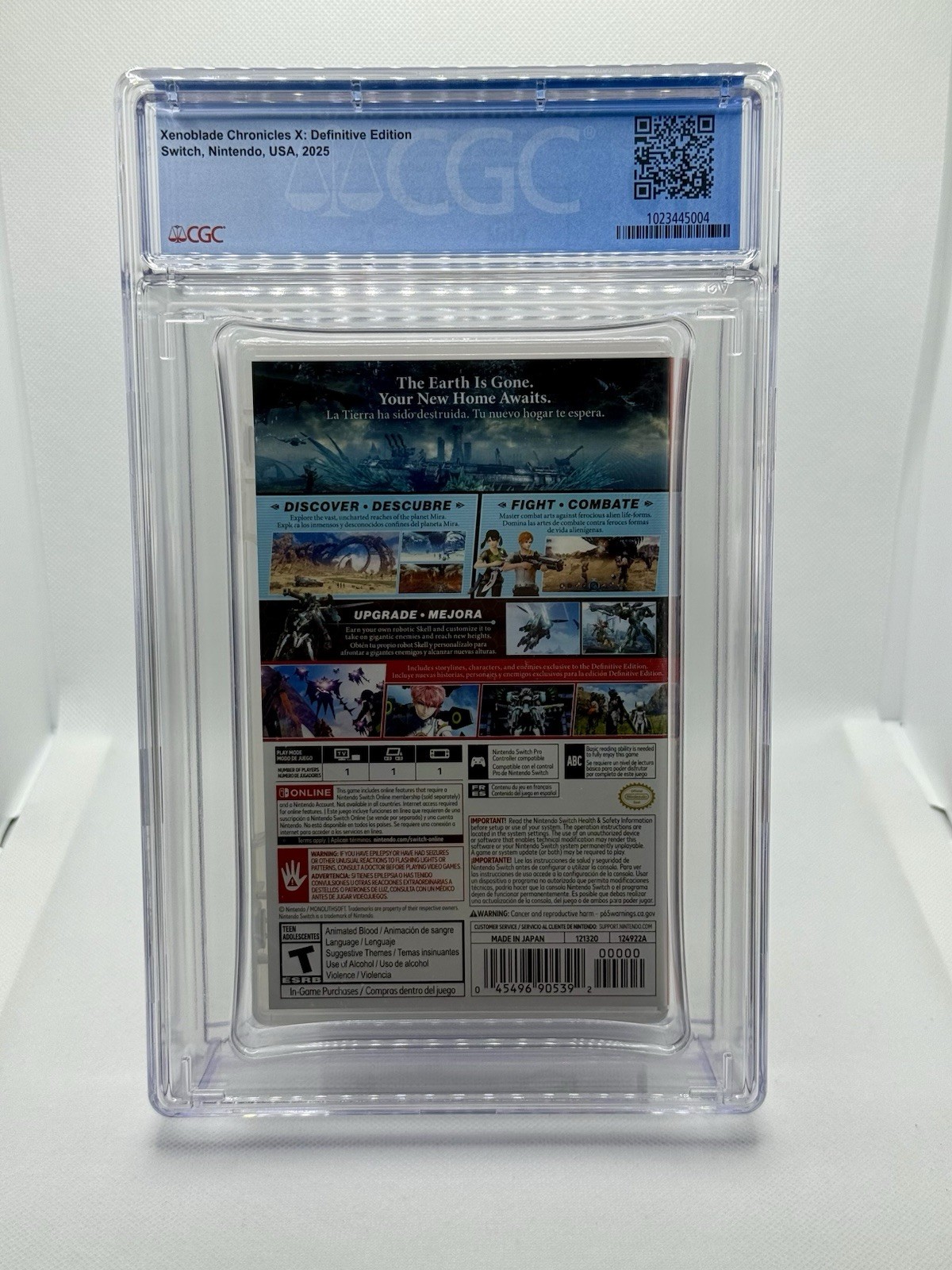 Xenoblade Chronicles X: Definitive Edition – Switch – New – Graded CGC 10 A++