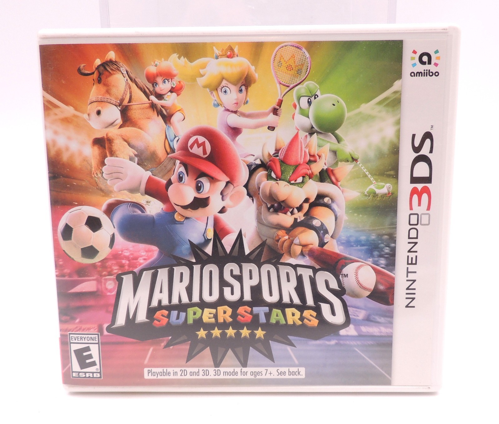 Mario Sports Superstars (Nintendo 3DS, 2017) w/ Case (No Manual) Video Game