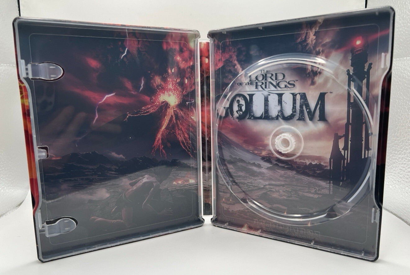The Lord of Rings Gollum Custom made G2 Steelbook Case PS4/PS5/Xbox (No Game)