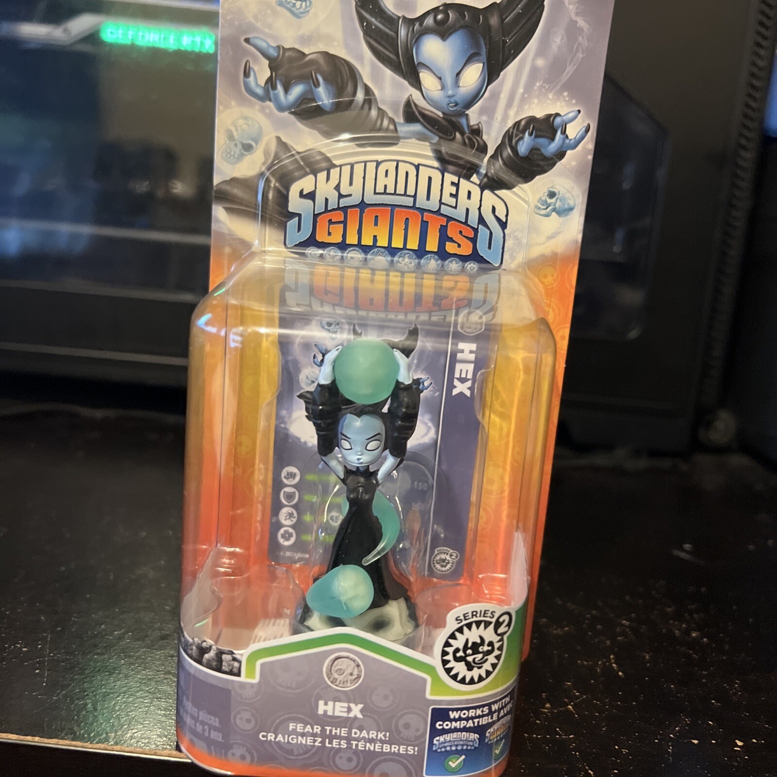 Skylanders Giants: Single Character Pack Core Series 2 Hex NIB