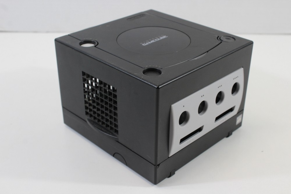 Nintendo GameCube Console OEM Replacement Shell Jet Black DOL-001 Cos.Damage #4