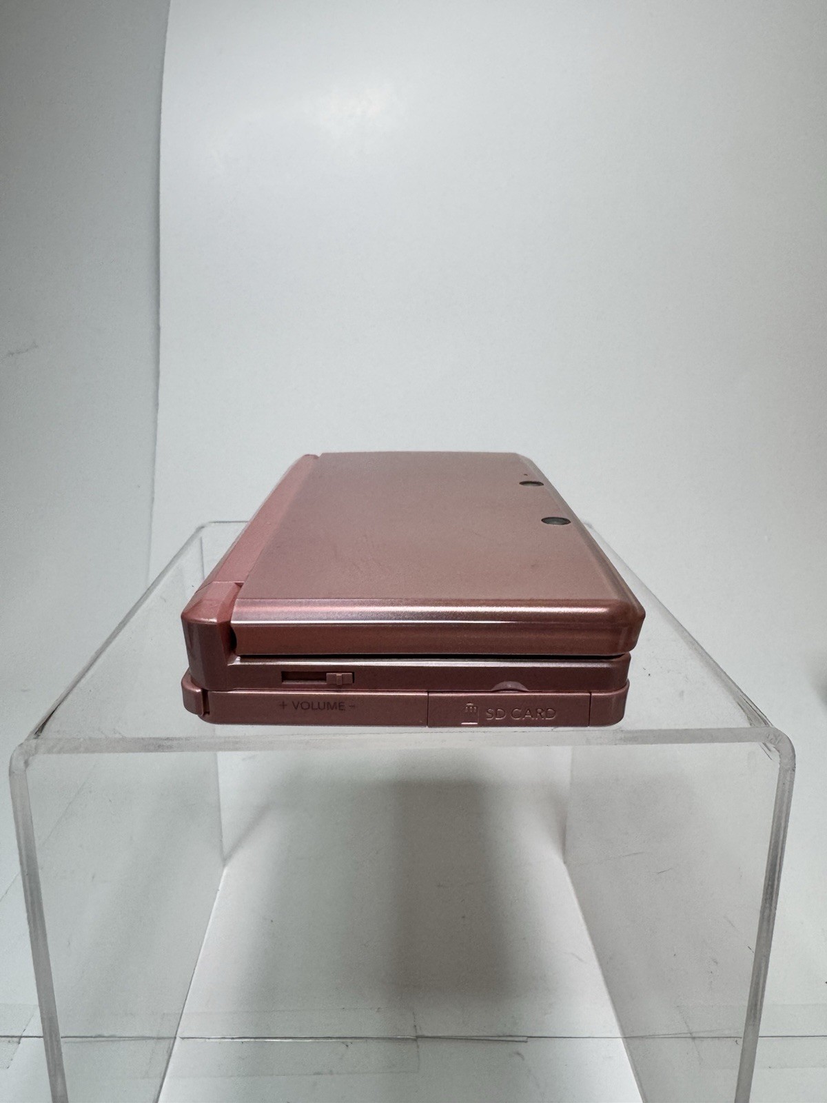 Nintendo 3DS Pink Handheld Console Wi-Fi, Headphone Jack, Box Dock Manual (READ)