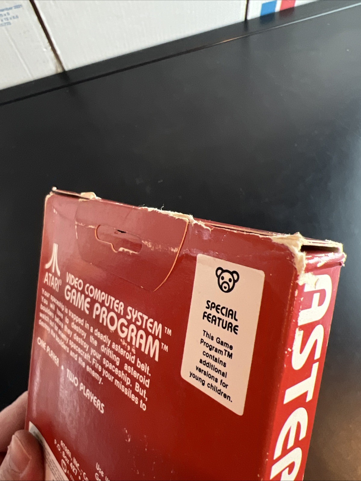 Sealed In Box NEW Vintage Atari Asteroids 1981 Game Cartridge. See Below