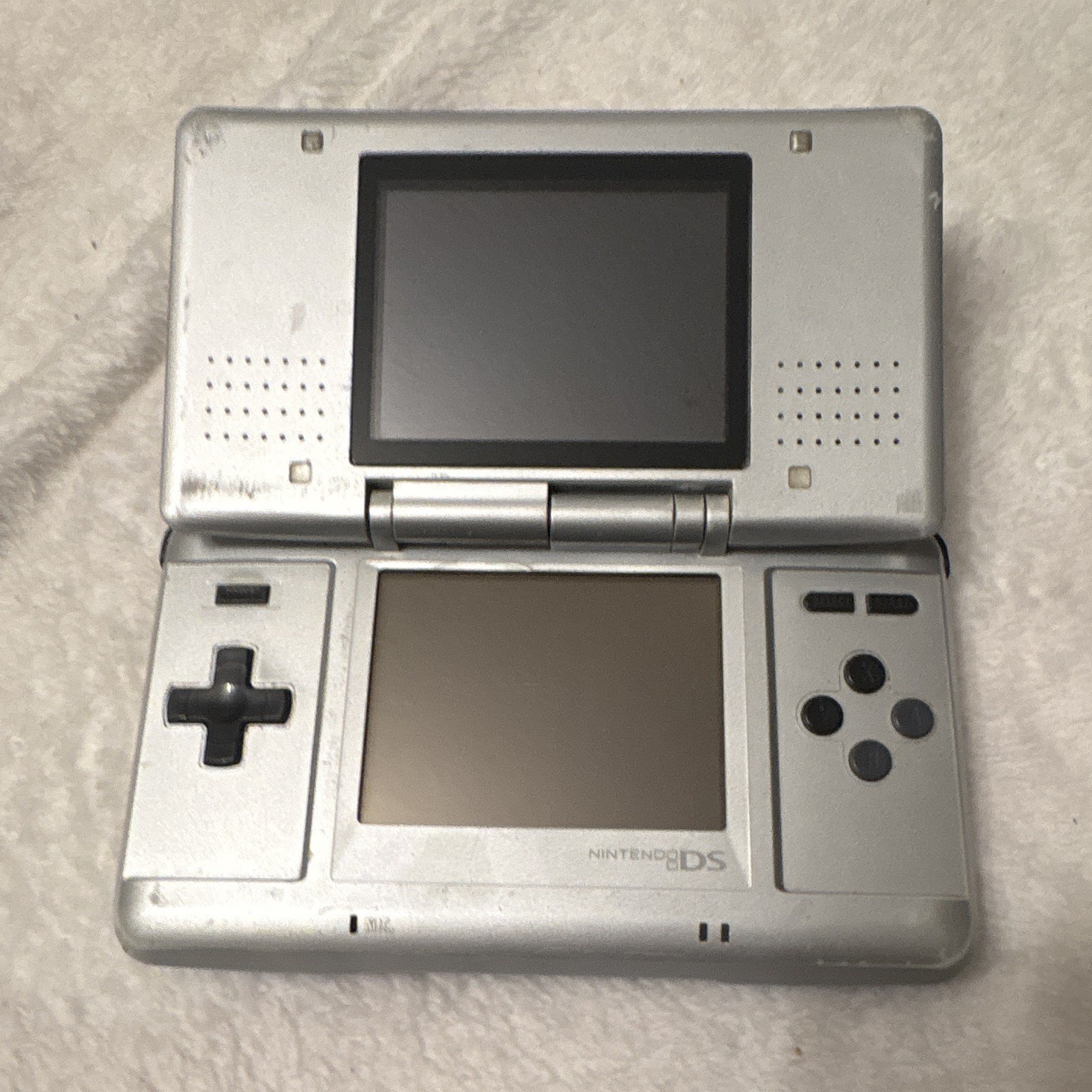 Nintendo DS Silver Handheld System Console