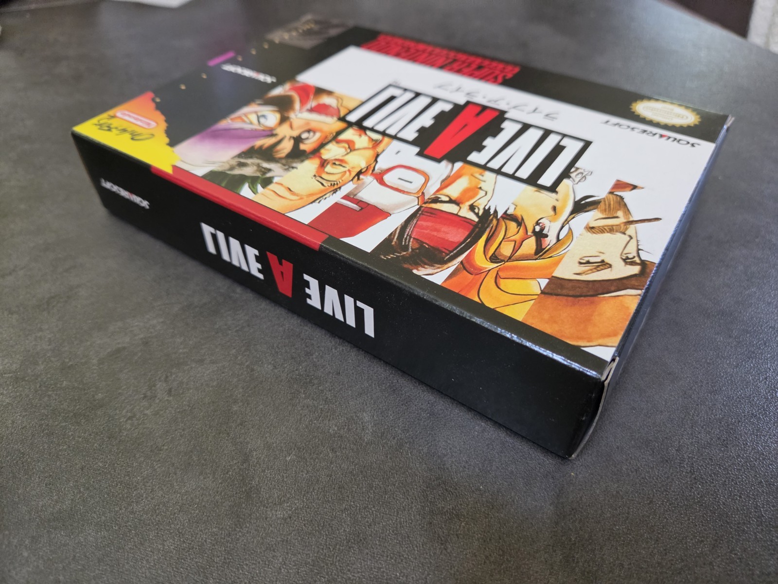 Live A Live (Super Nintendo SNES) English Translation Version With Custom Box