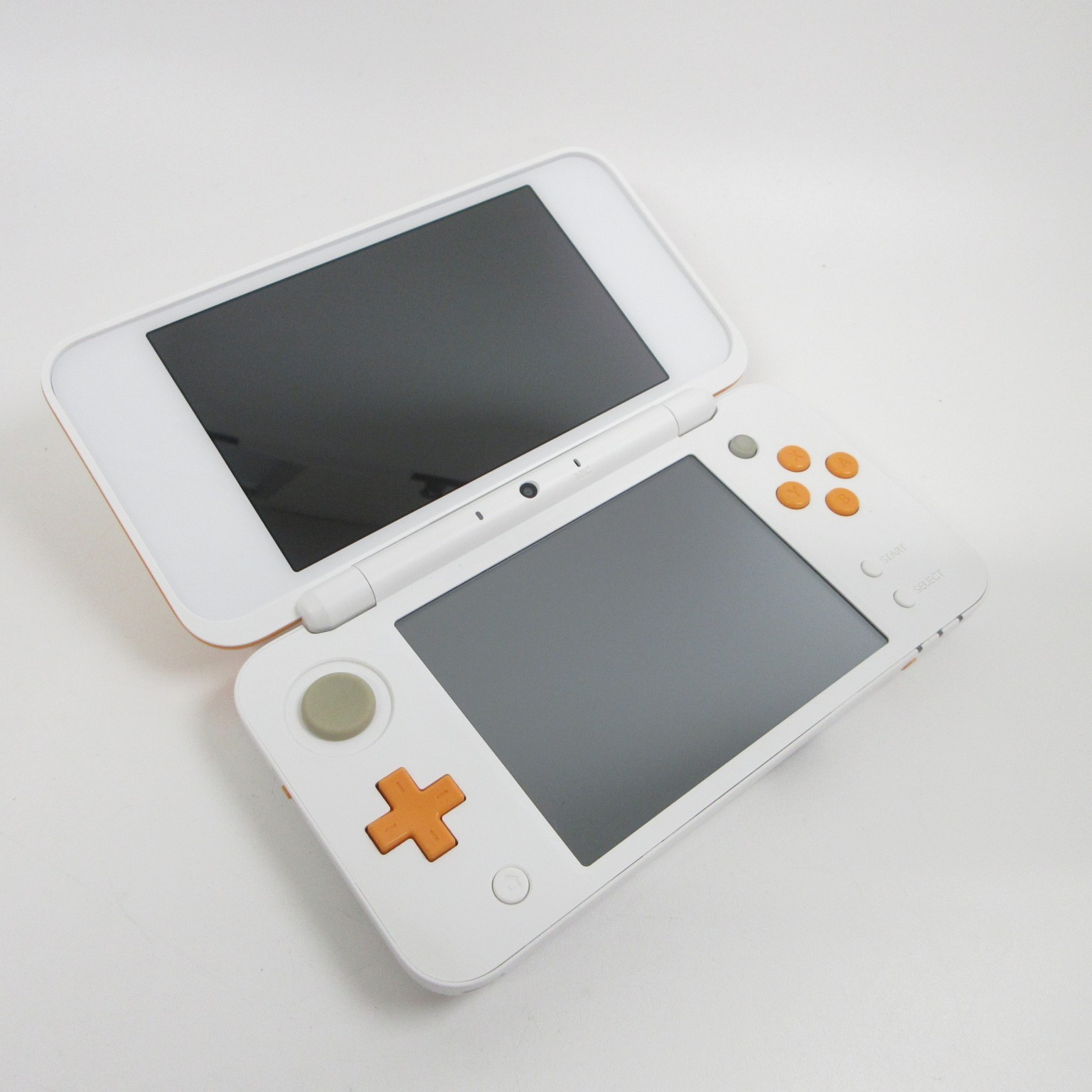 【Mint】Nintendo New 2DS LL XL White x Orange Console Japan Ver. #T-BA08/0618/01