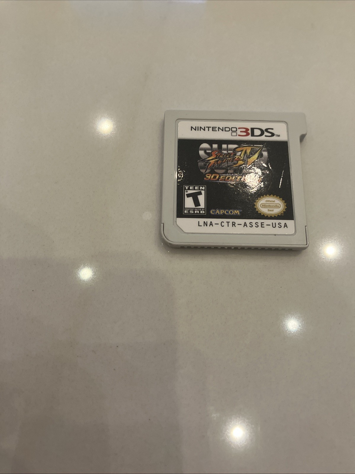 Super Street Fighter IV 3D Edition, Nintendo 3DS Lenticular Slipcover CIB Tested