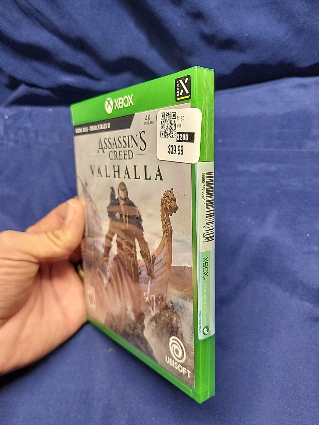 Assassin’s Creed Valhalla: XBOX ONE &XBOX Series X 2020 New Sealed