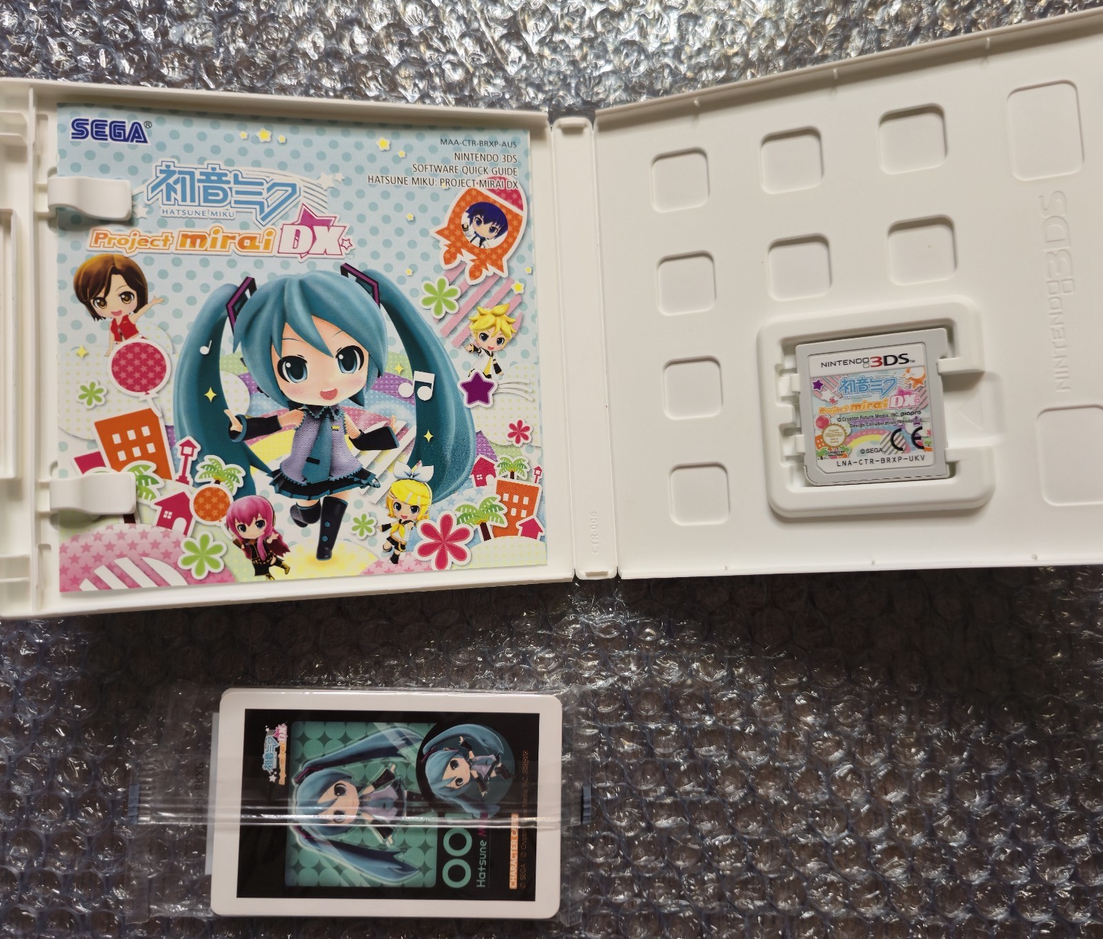 Nintendo 3DS: Hatsune Miku Project Mirai DX – CIB – AUS PAL inc Cards