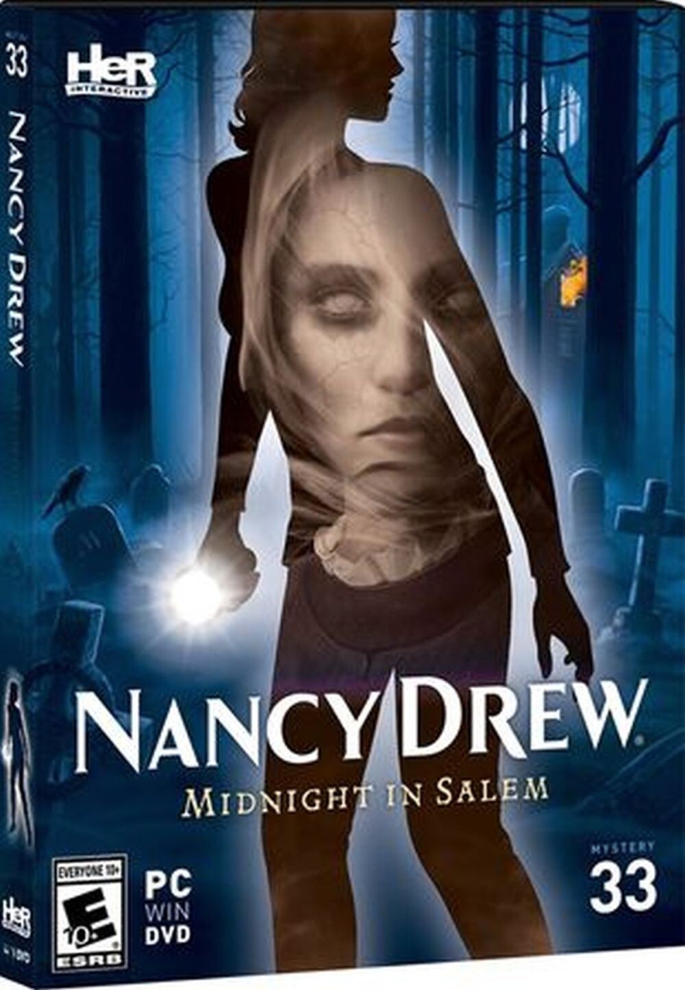 Nancy Drew MIDNIGHT IN SALEM Vol 33 PC Game DVD-ROM Adventure NEW in BOX