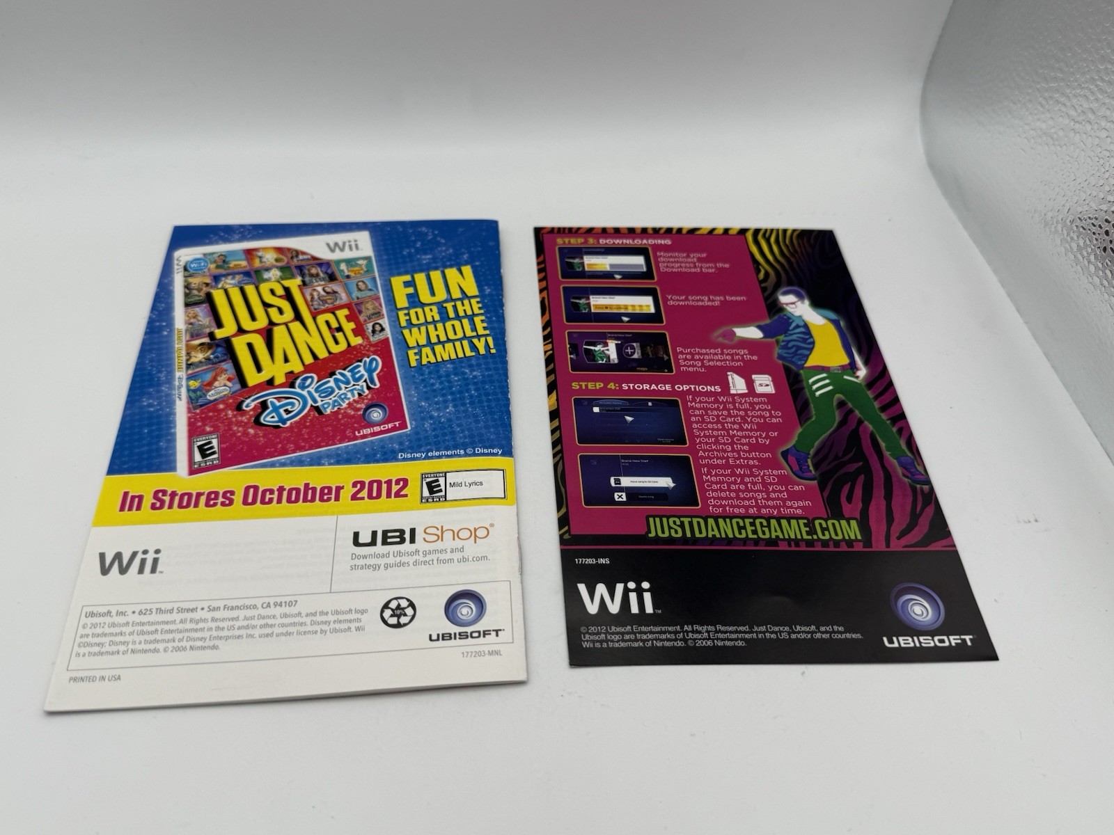 2012 Nintendo Wii Just Dance 4 Video Game CIB Unisoft Box Manuel Disc TESTED