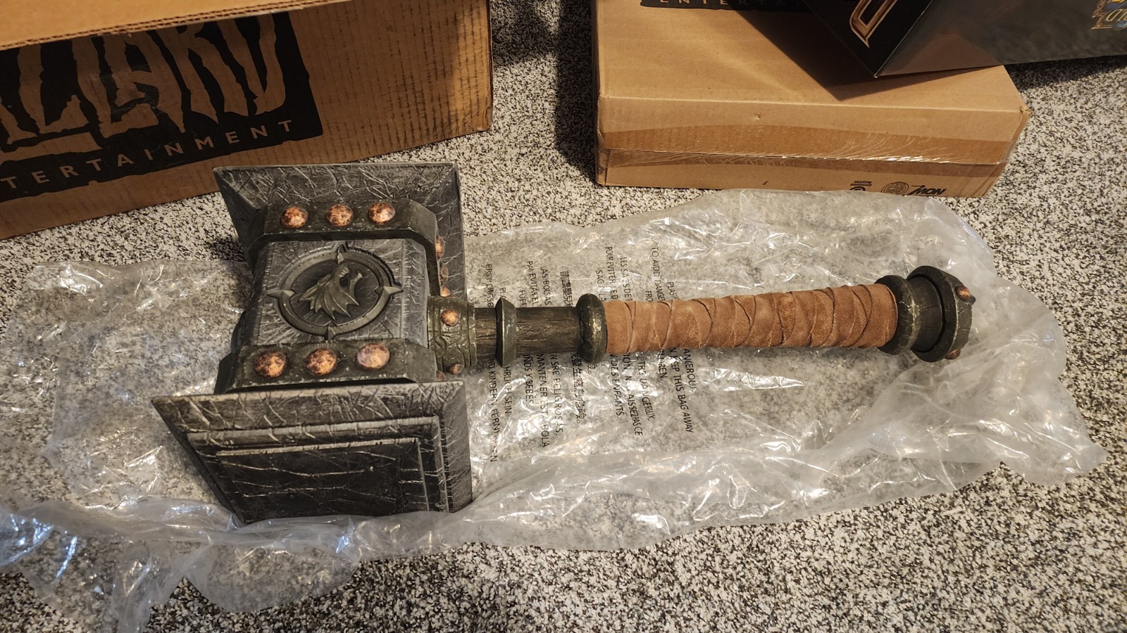 Epic Blizzard World of Warcraft Doomhammer Replica WoW Collectible Rare