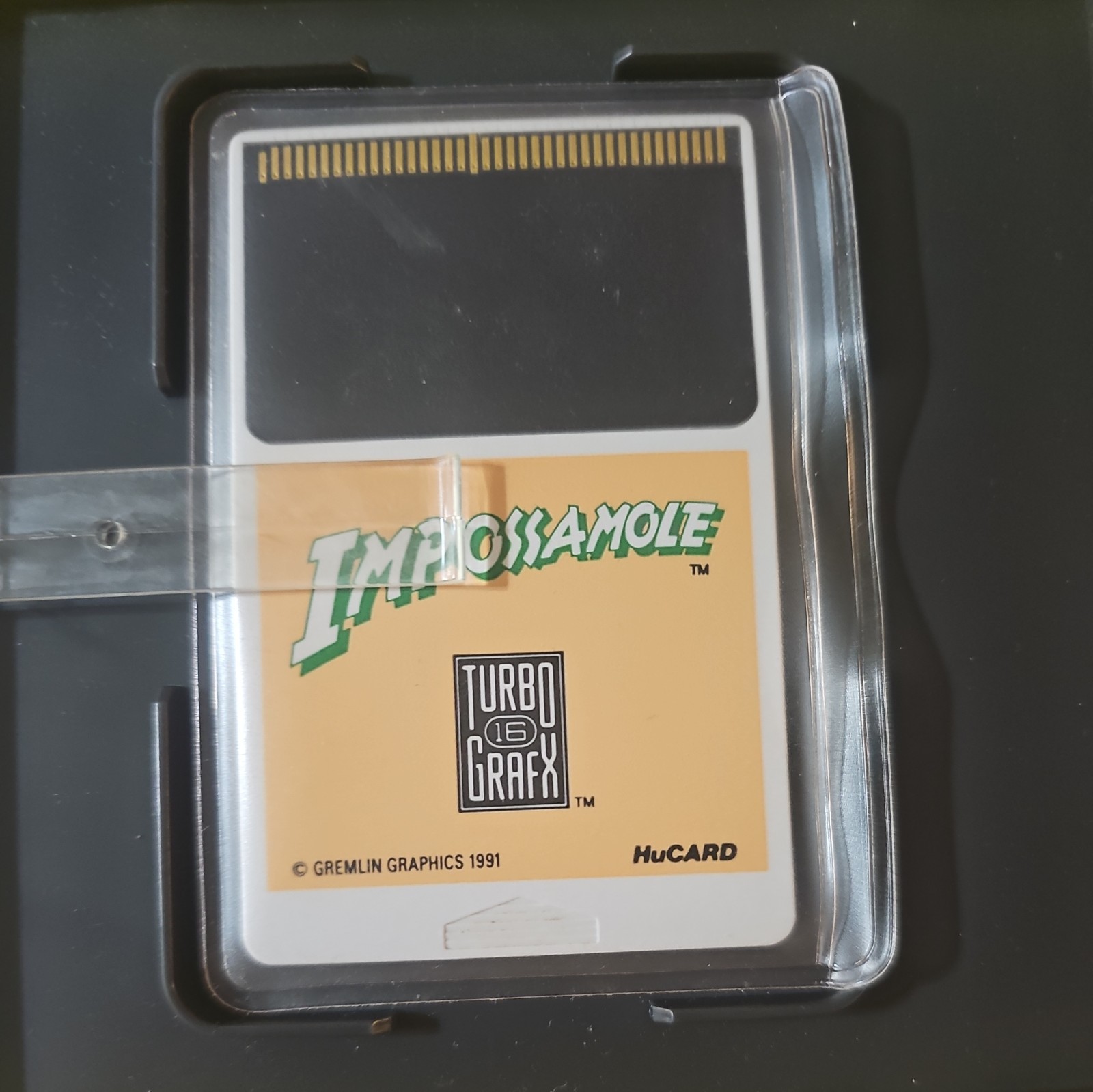 Vintage Impossamole TurboGrafx-16 Box 16-Bit Adventure Video Game TG16