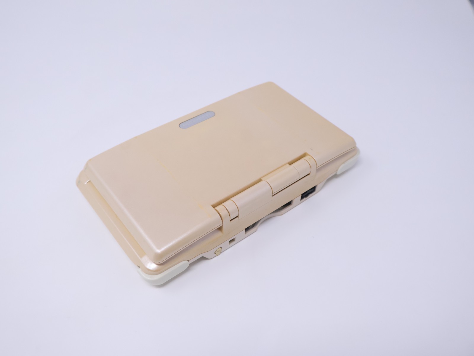 Nintendo DS Handheld System Console Tested Working Pure White w/ Stylus