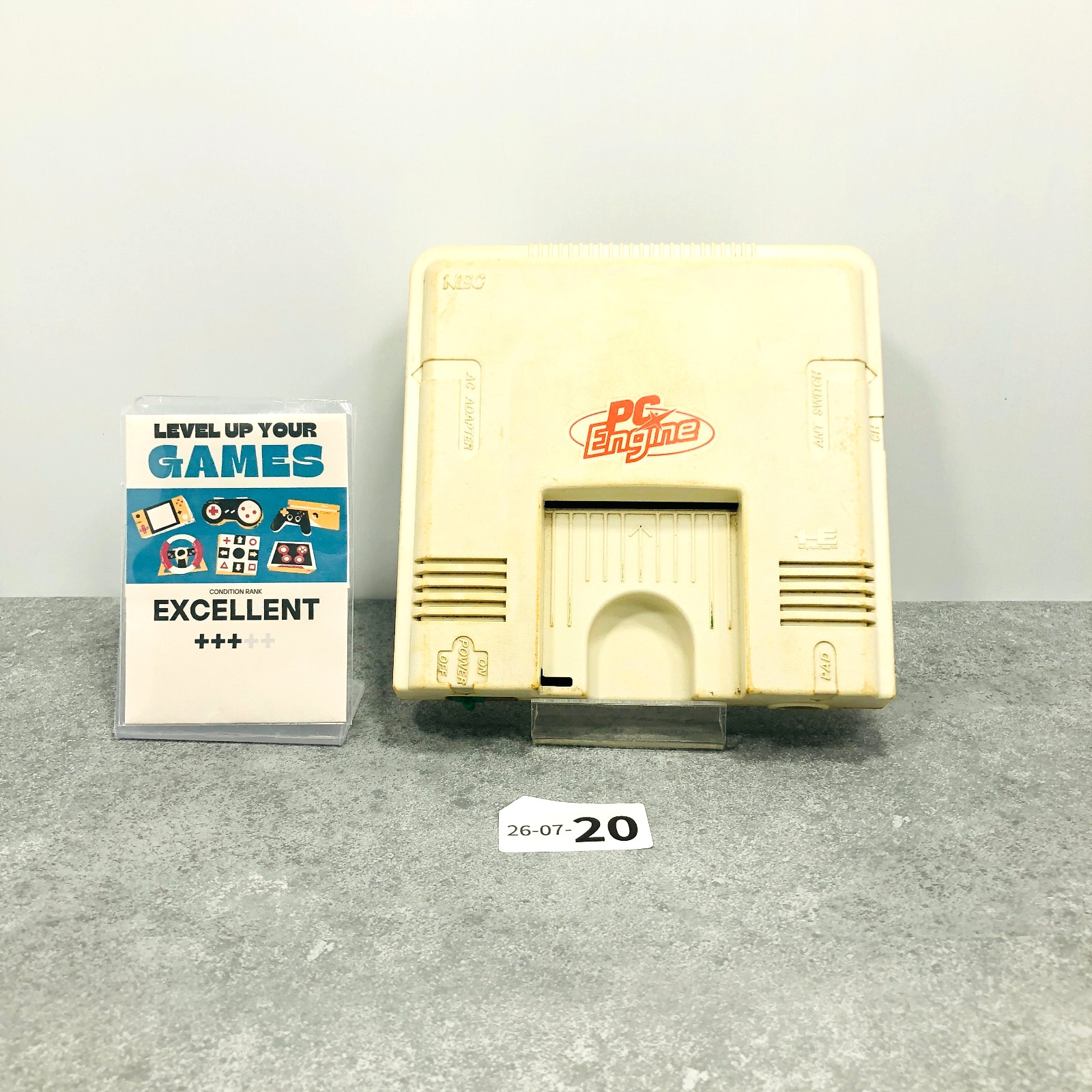 [EX+3] NEC PC Engine PI-TG001 Console only System tested Japan 26-07-20