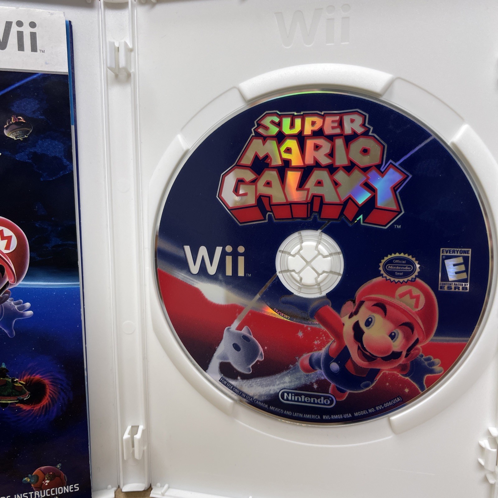 Super Mario Galaxy (Nintendo Wii, 2007) CIB