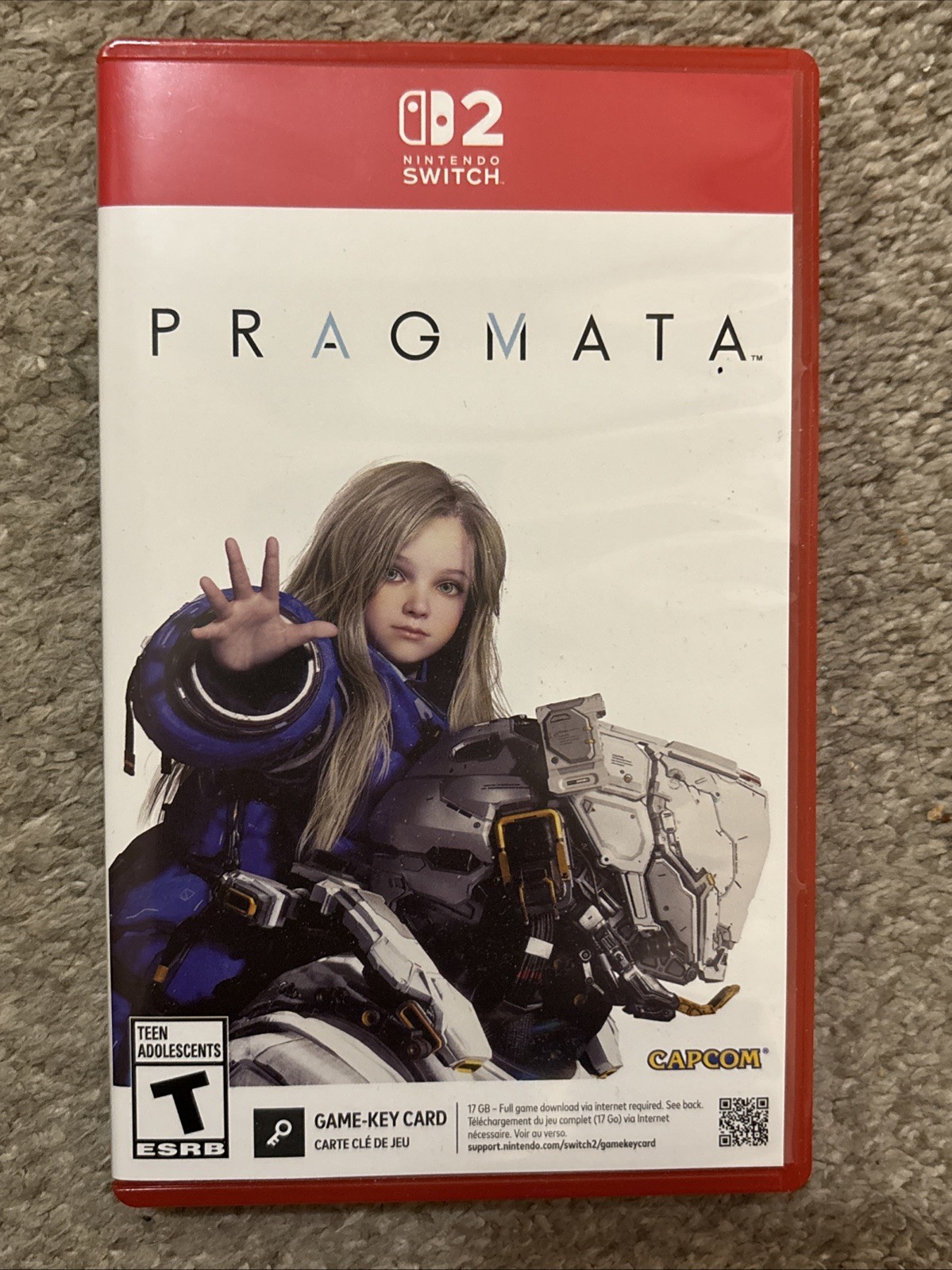 PRAGMATA Nintendo Switch 2 Case Only