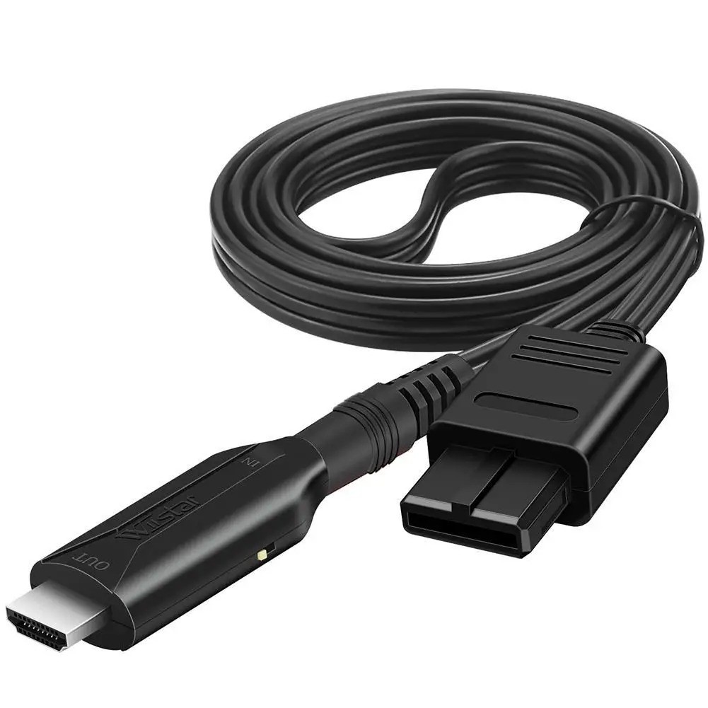 N64 to HDMI Converter Adapter Link Cable Nintendo N64/SNES/NGC/SFC/Gamecube Pro