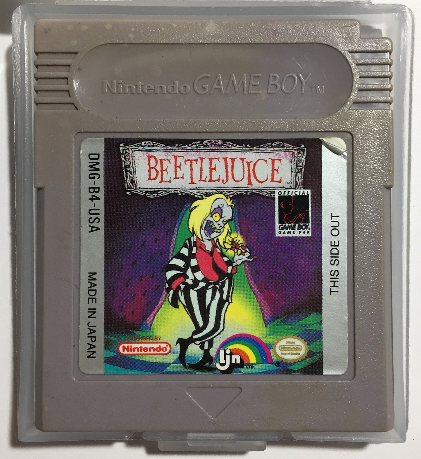 BEETLEJUICE Nintendo Game Boy CARTRIDGE ONLY Gameboy LJN – AUTHENTIC & TESTED