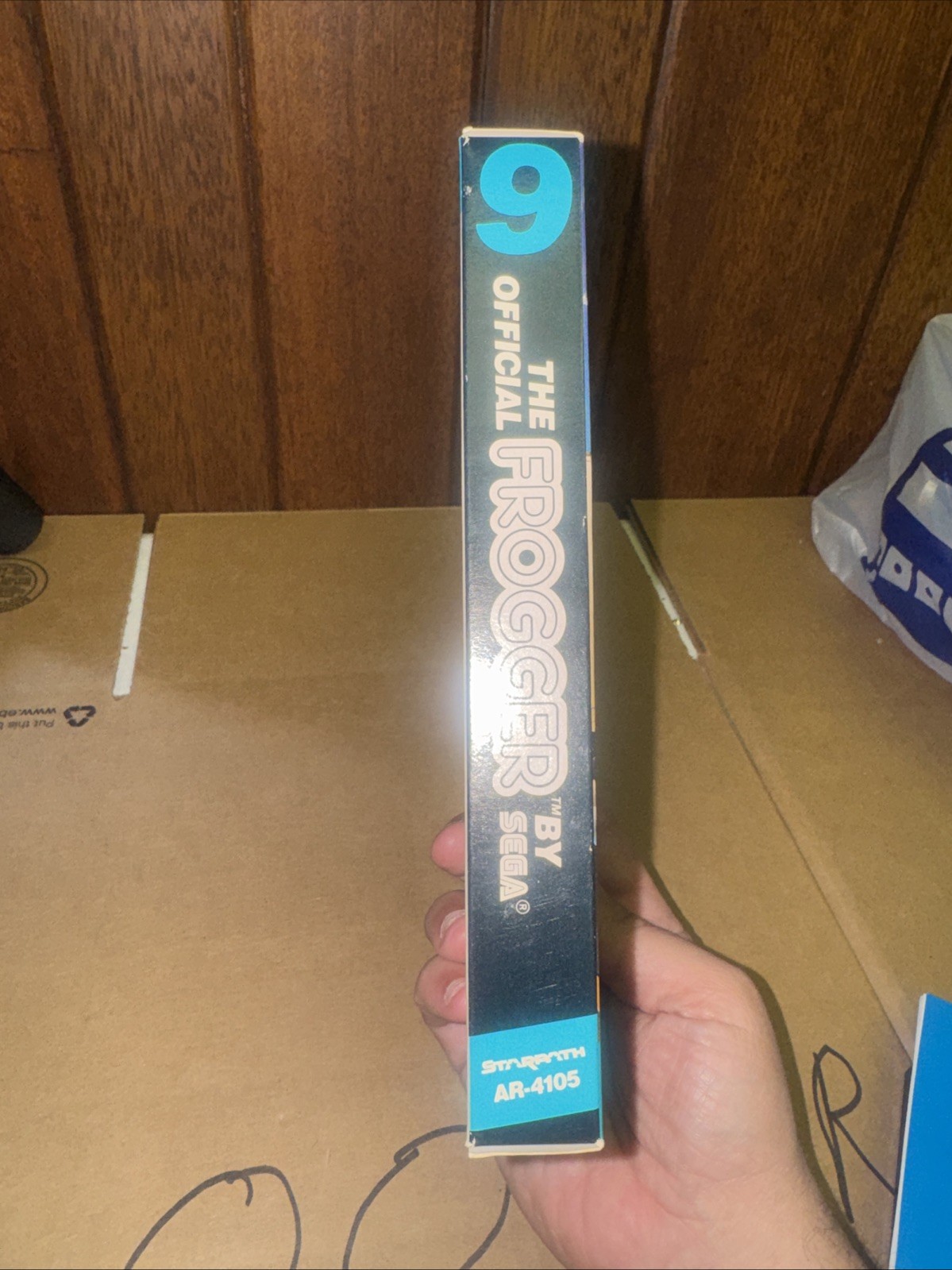 STARPATH 1983 Frogger By SEGA Atari VCS A Supercharger Game
