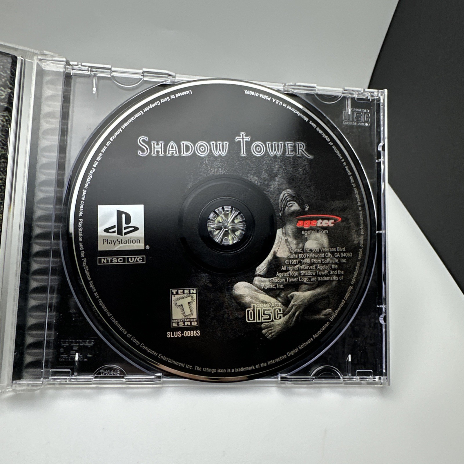 Shadow Tower PlayStation PS1 FromSoftware CIB Complete – Tested W/ Reg Card VGC
