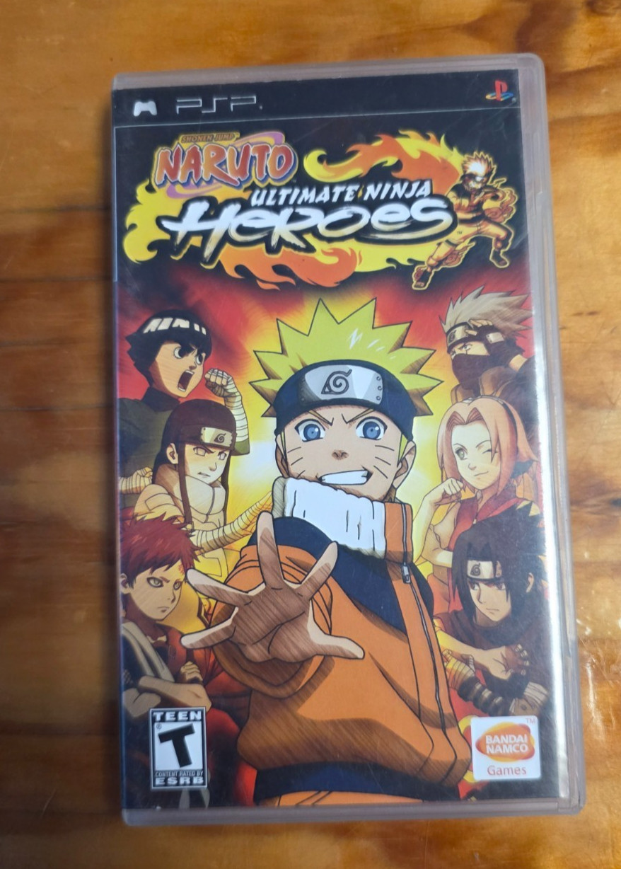 Naruto: Ultimate Ninja Heroes – Sony PSP, CIB Complete