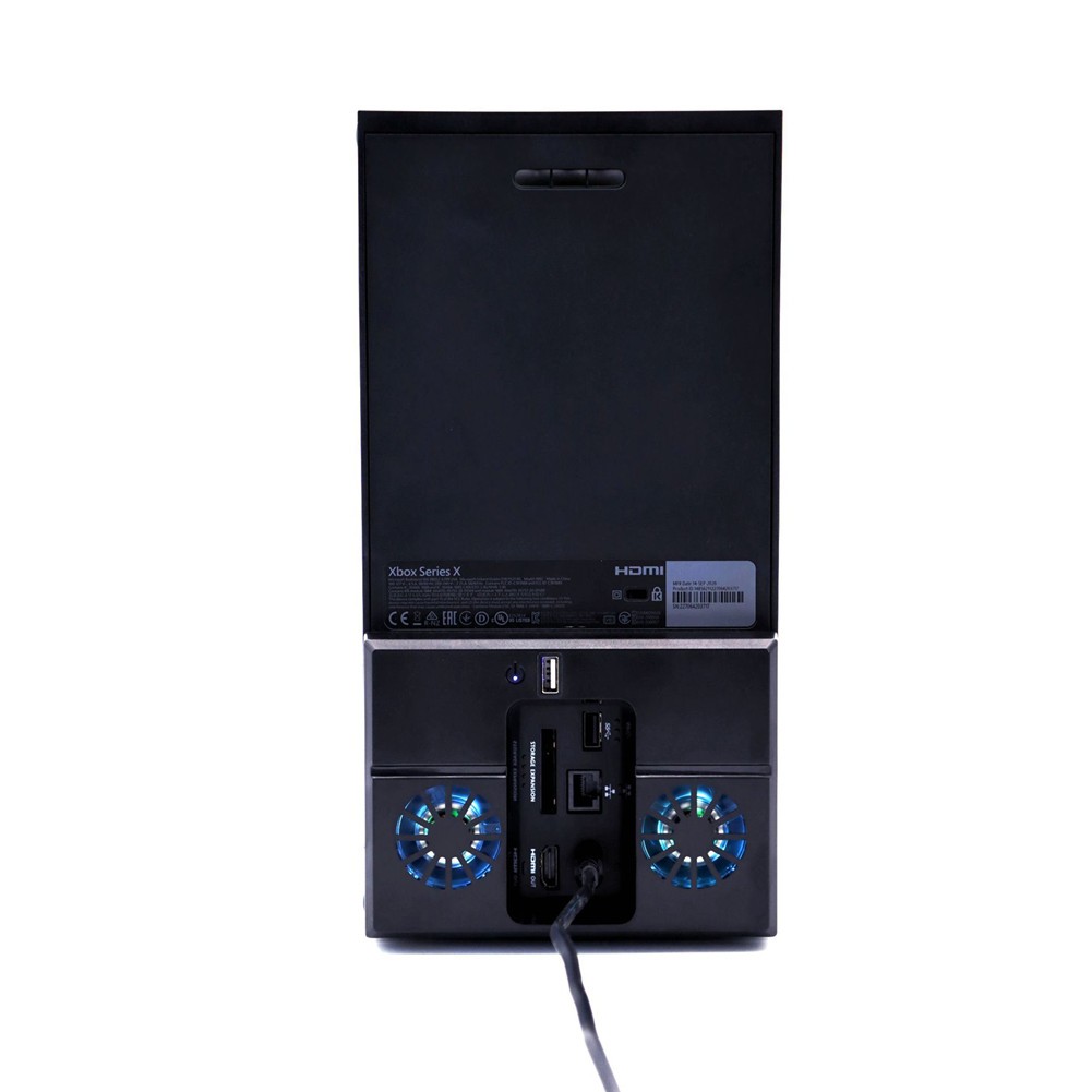 5V/2A USB Vertical Dual Silent Fan External Cooler For Xbox Series X Console B