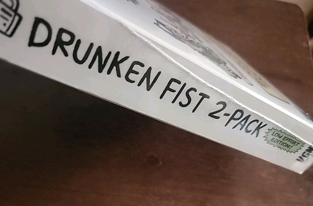 DRUNKEN FIST 2-PACK LOW EFFORT EDITION NEW SEALED 2025 Playstation 5 Limited Run