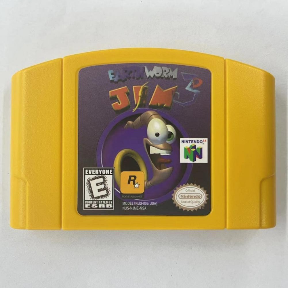 Earthworm Jim 3D – Nintendo 64 (N64) Factory sealed Rare find Limited release