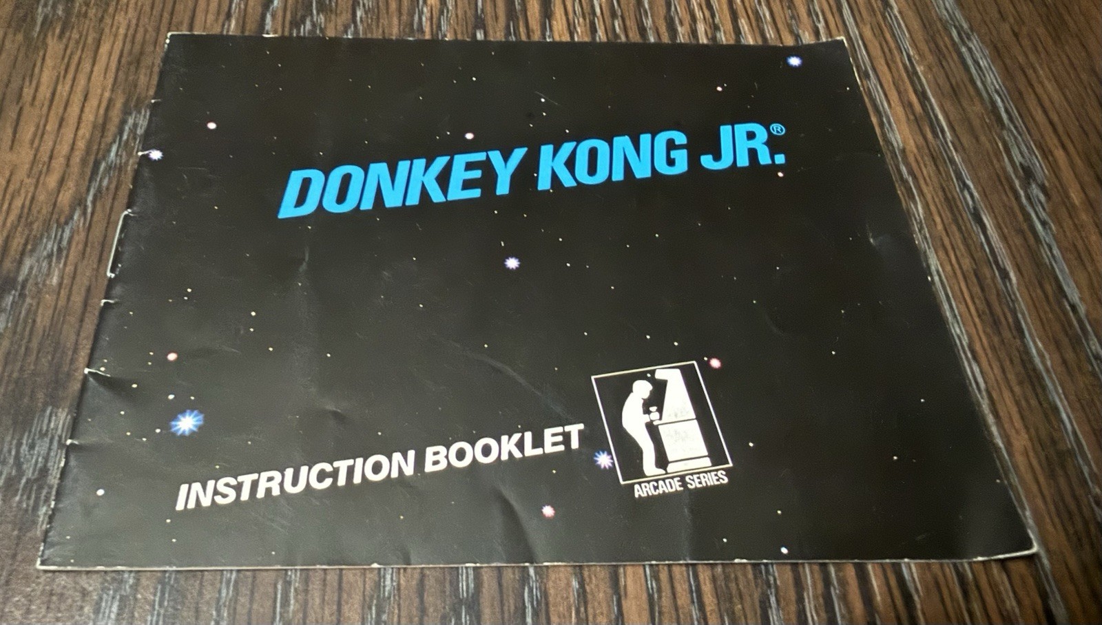 Donkey Kong Jr. MANUAL ONLY (Nintendo, NES 1986) Classic Black Box Combine Ship!