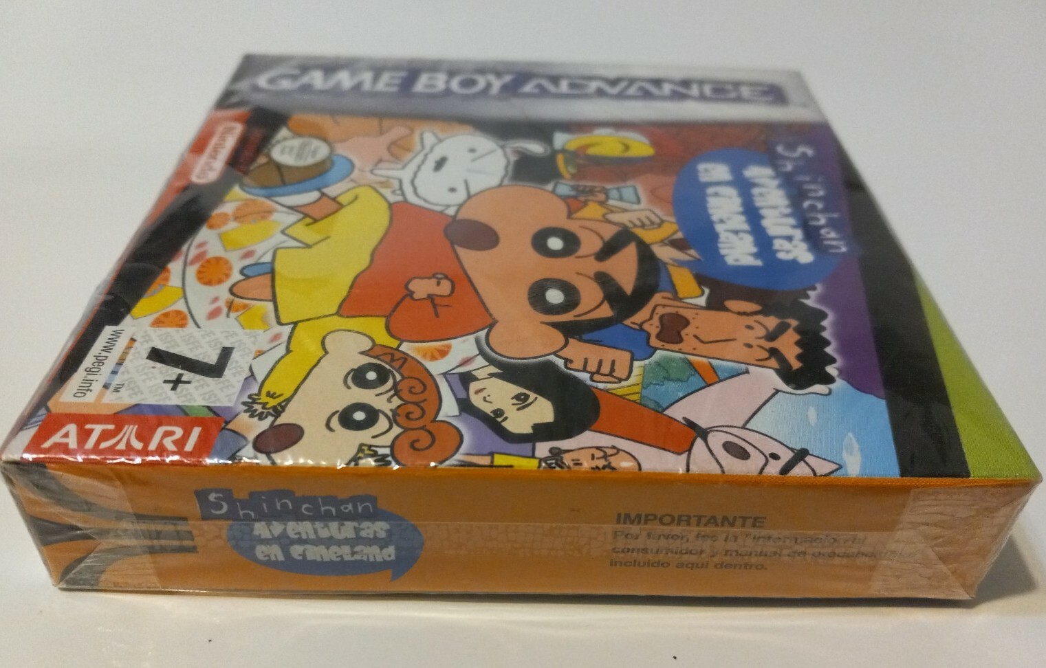 Crayon Shin Chan Aventuras En Cineland Game Boy Advance GBA RARE Spain Release