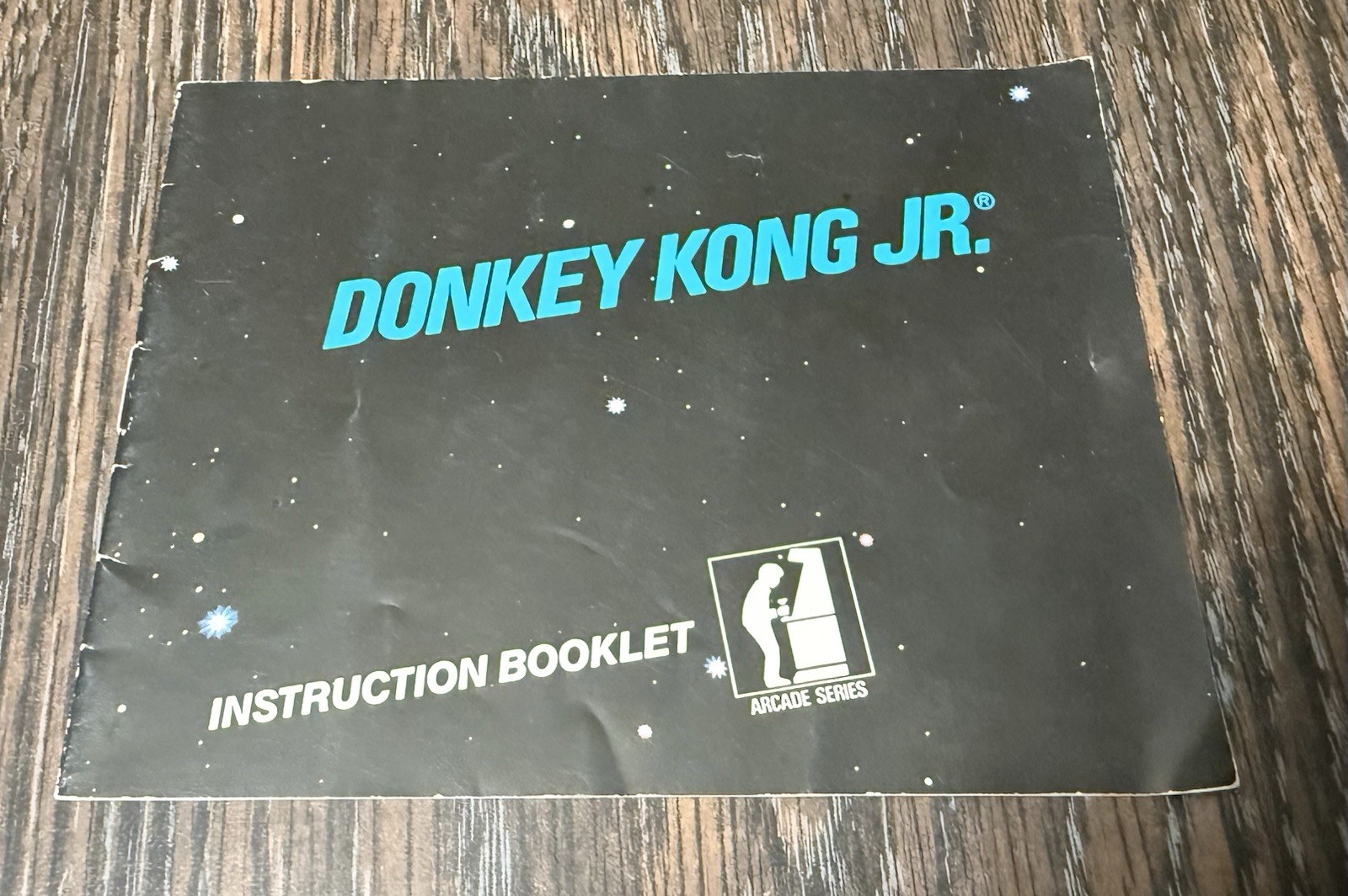 Donkey Kong Jr. MANUAL ONLY (Nintendo, NES 1986) Classic Black Box Combine Ship!