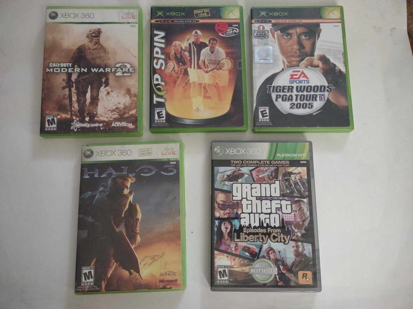 Lot of 12 Multi Platform Empty Game Cases, Manuals, Case Art. Wholesale PS2 Xbox