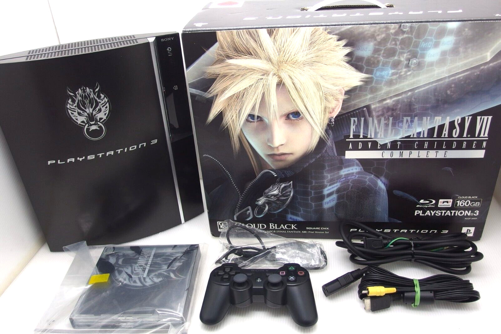 PlayStation 3 Final Fantasy VII Advent Children Cloud Black Edition Sony Japan