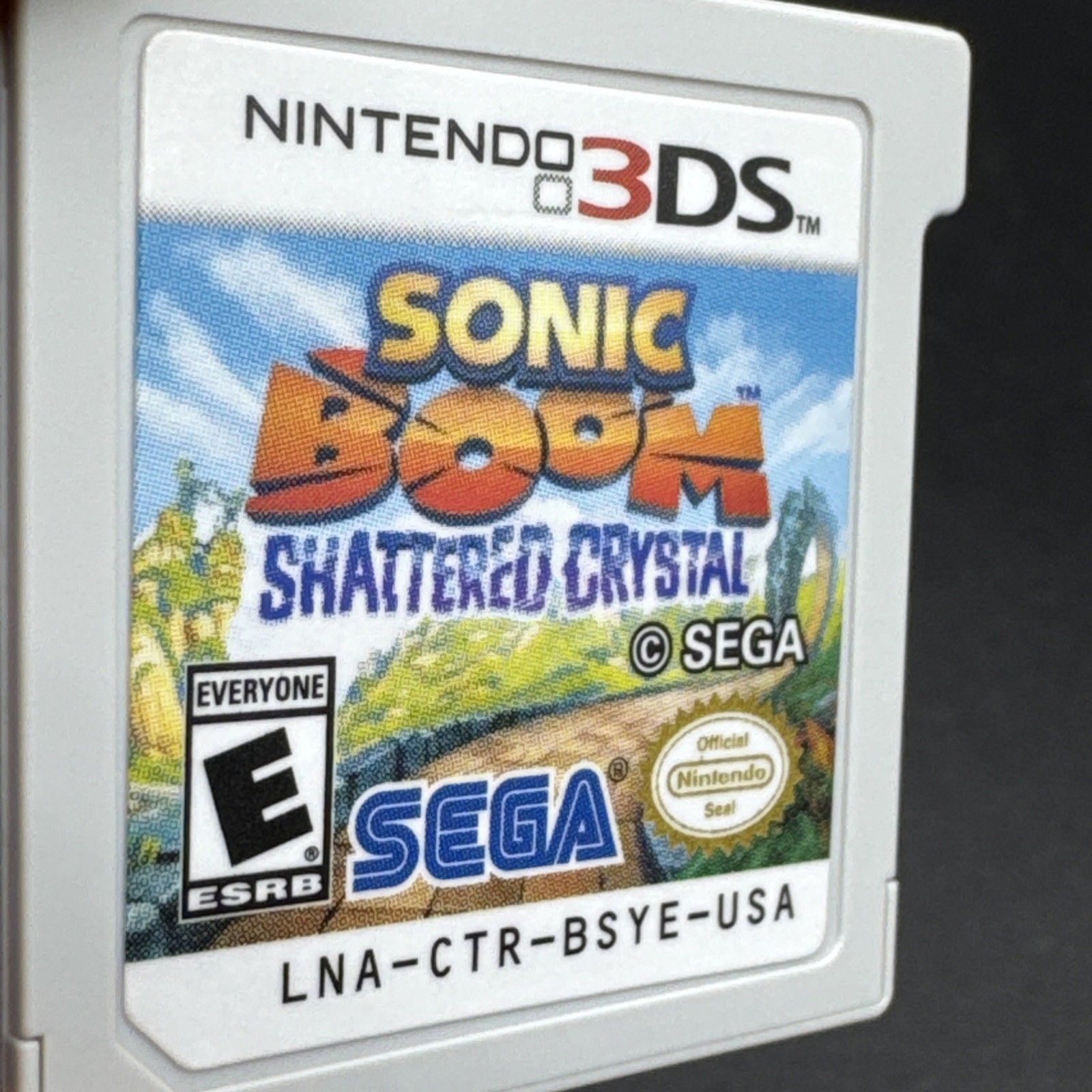 Sonic Boom: Shattered Crystal (Nintendo 3DS, 2014) Cartridge Only/Authentic