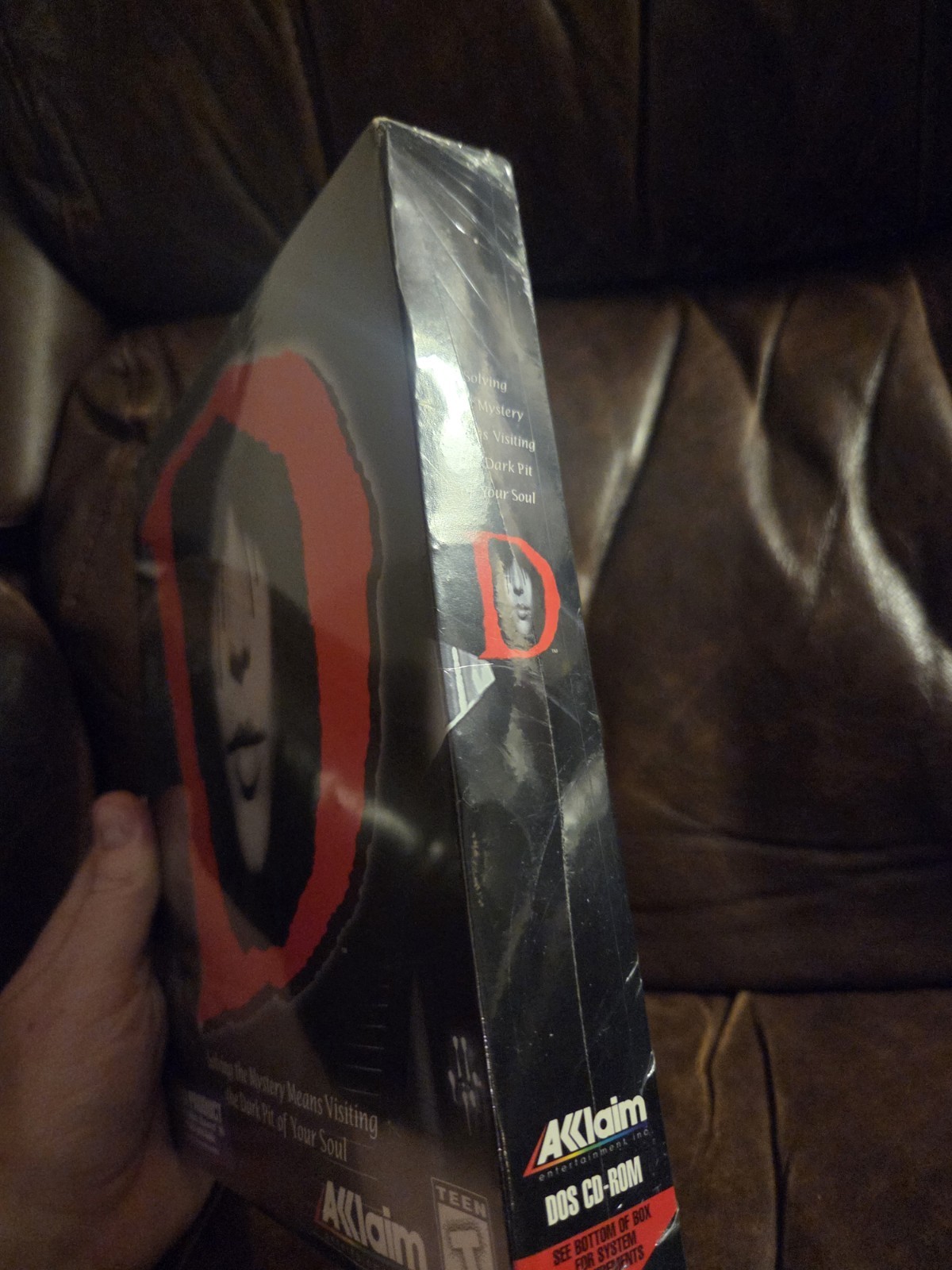 “D” (1995 PC) Acclaim RARE ENGLISH VERSION! Very Very Hard To Find Sealed!!