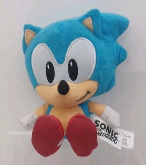 Sonic the Hedgehog Washable Plush Doll Jakks Pacific 2021 Sega