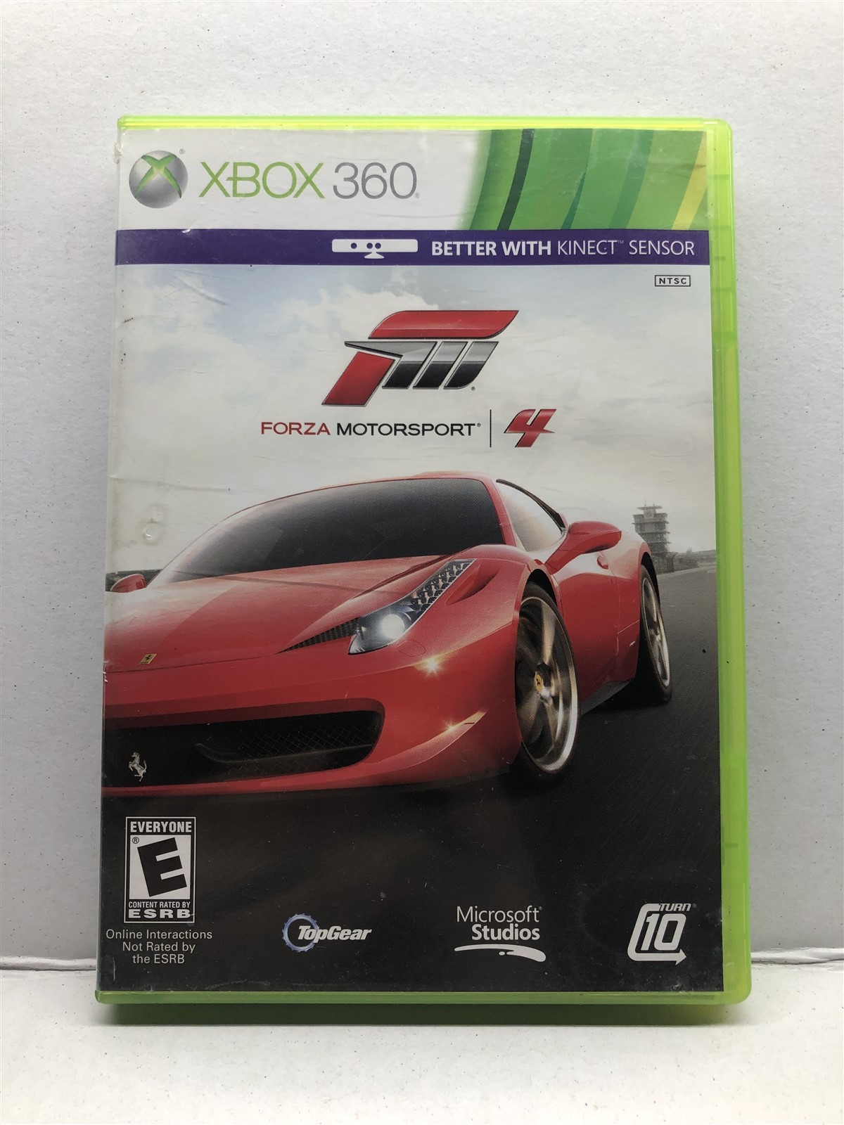 Forza Motorsport 4 (Xbox 360, 2011) Complete Tested Working – Free Ship