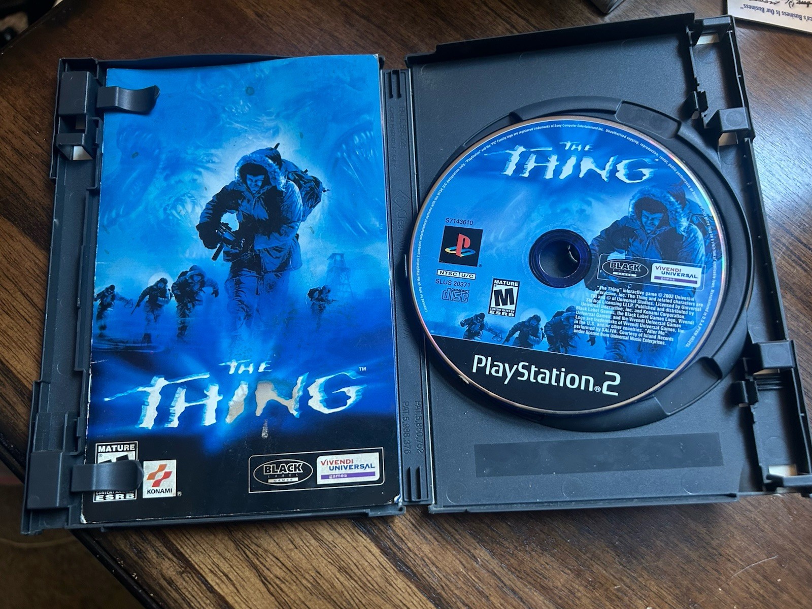The Thing (Sony PlayStation 2 PS2, 2002) Tested