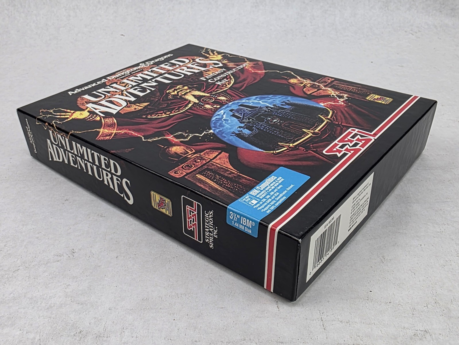 AD&D Advanced Dungeons & Dragons: Unlimited Adventures BIG BOX PC 3.5″ Floppy 93