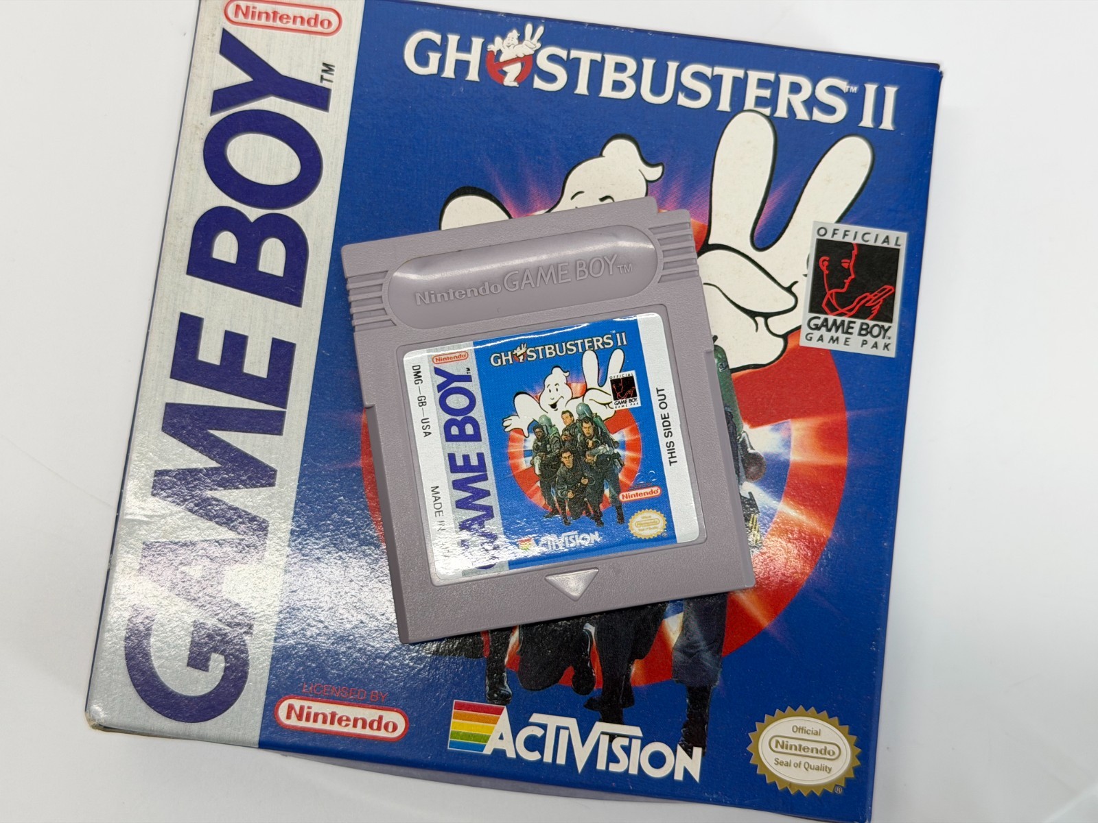 Ghostbusters II (Nintendo Game Boy) Complete Authentic & Tested