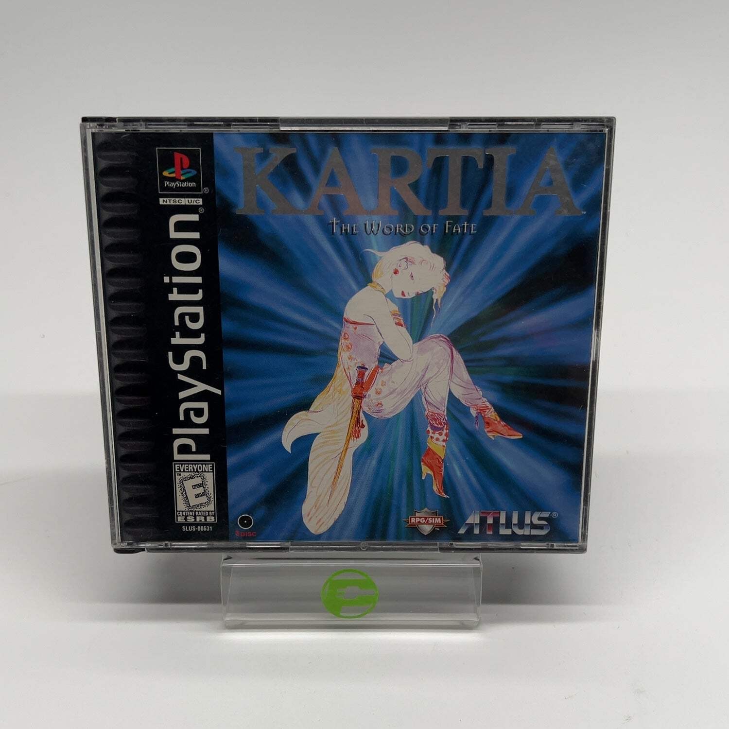 Kartia Word of Fate (Sony PlayStation 1 PS1, 1998)