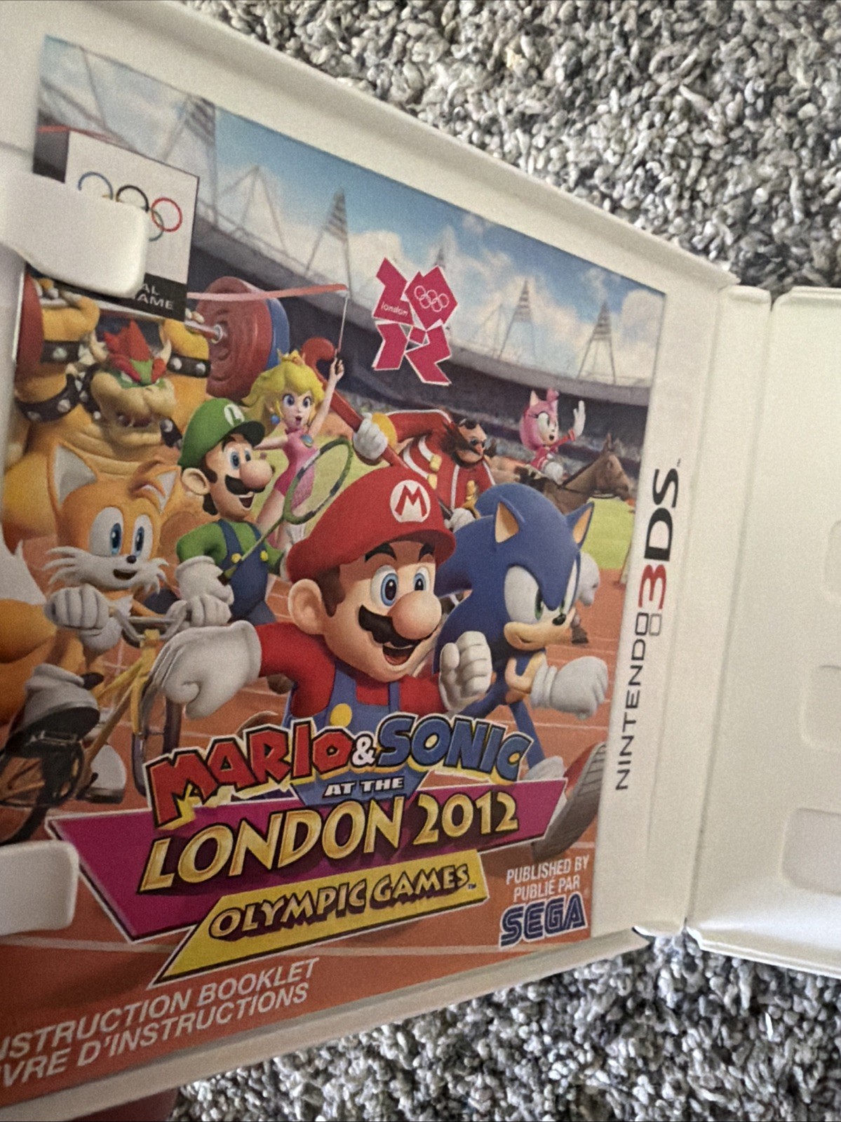 Mario & Sonic at the London 2012 Olympic Games (Nintendo 3DS) CIB Complete