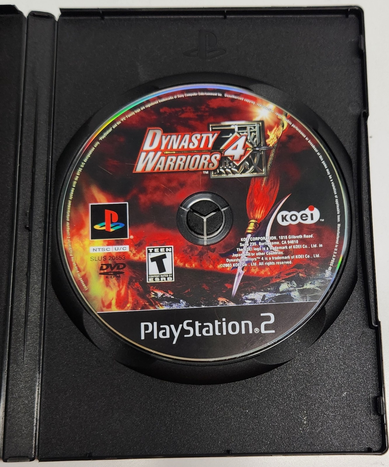Dynasty Warriors 4 And Dynasty Warriors 5 Lot (Sony PlayStation 2) PS2
