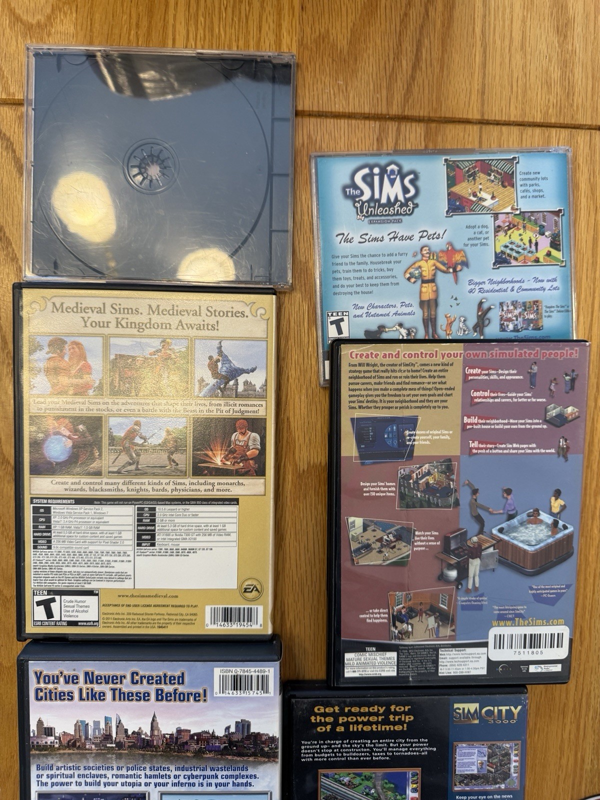 Lot 7 Games SimCity 2000 3000 The Sims Medieval Sim City 4 Societies PC