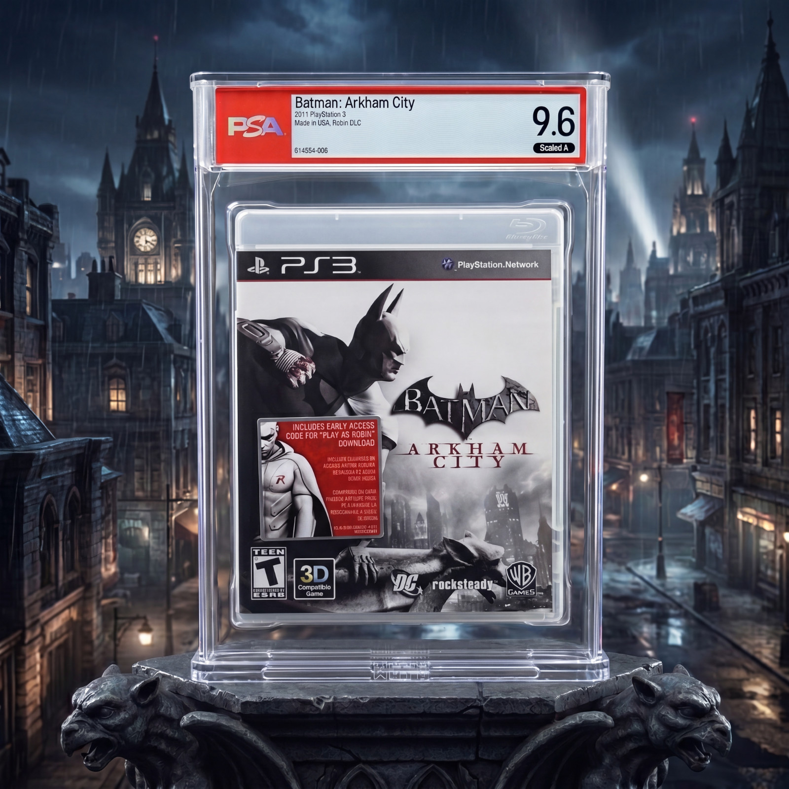 Batman: Arkham City • PSA 9.6 A • PlayStation 3