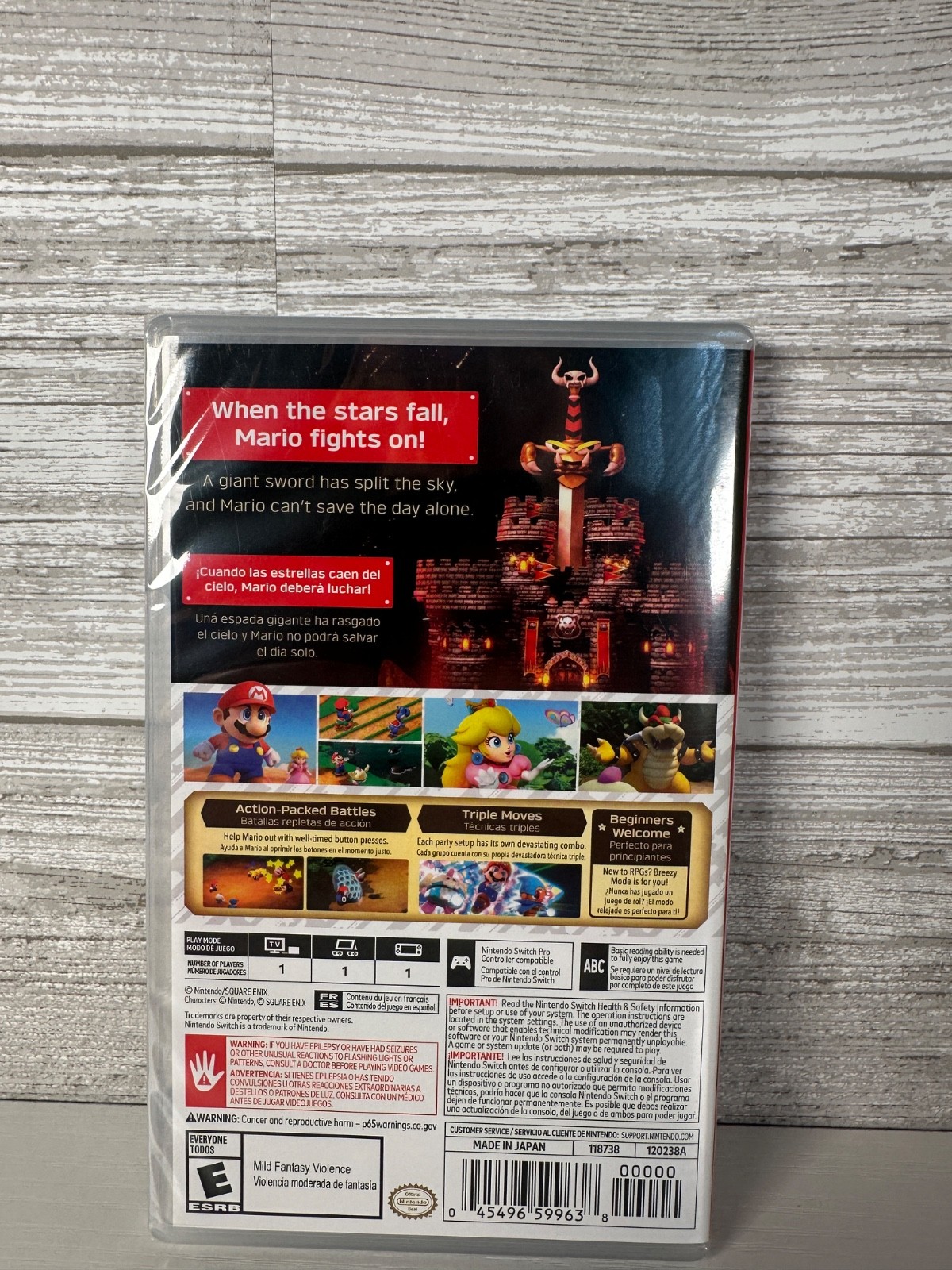 Super Mario RPG Nintendo Switch Brand New Factory Sealed