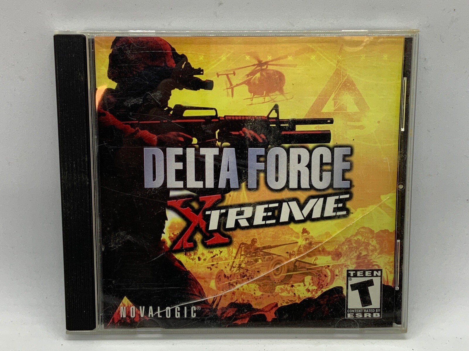 Lot Of 4 PC Shooting Games Whitetail Smoking Guns Delta Force Laura Croft Tomb